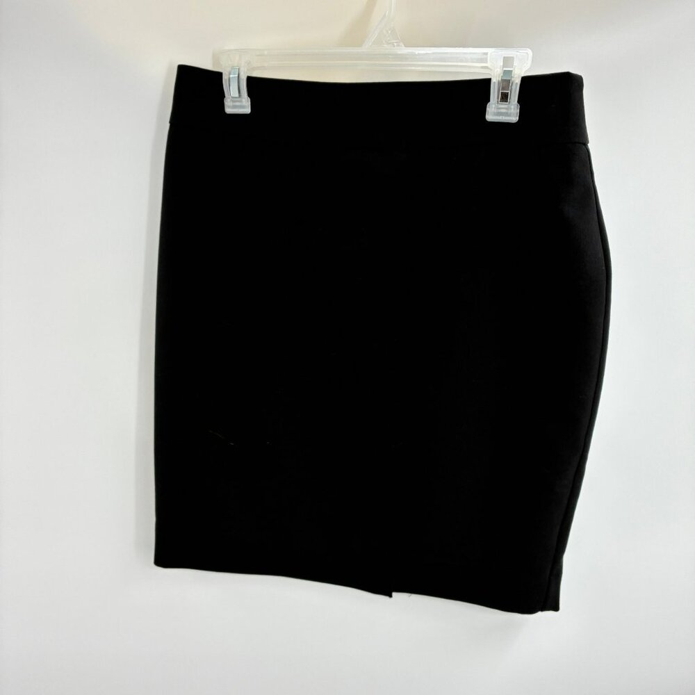 Worthington Women's Black Petite Pencil Skirt Size 10P Polyester Rayon